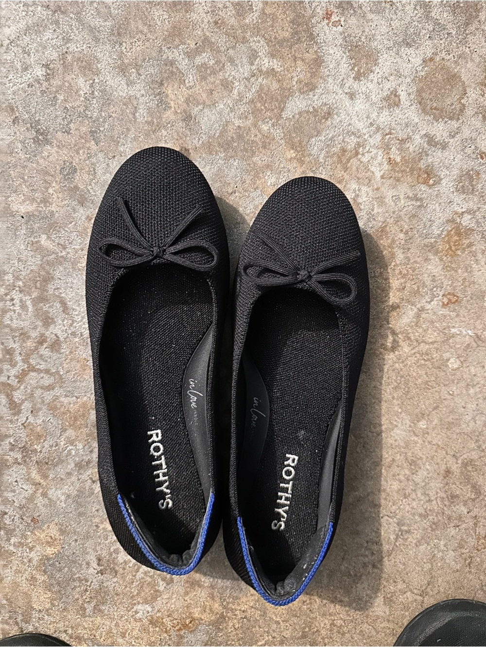 Rothy’s ballerina flat with bow